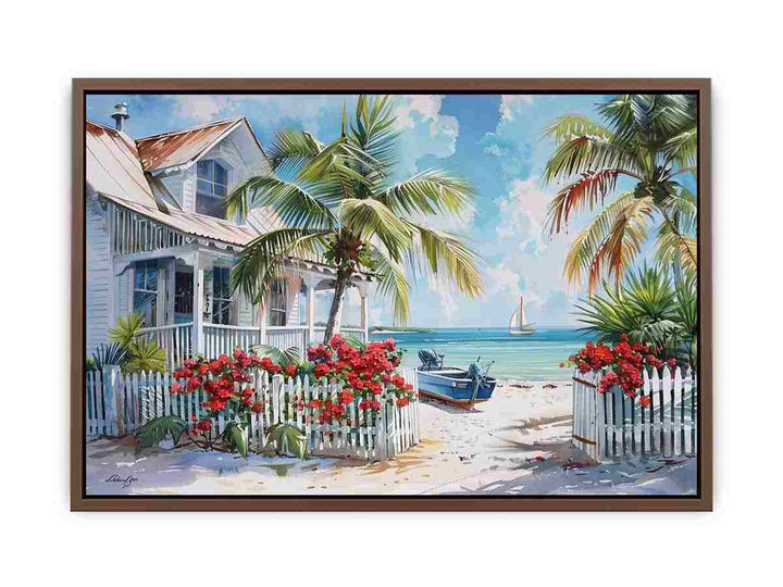 Caribbian Beach  Poster