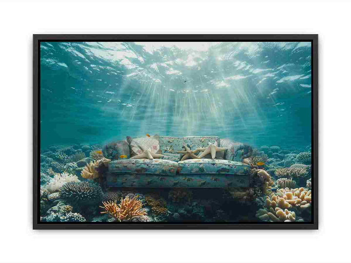 Underwater Couch  Painting