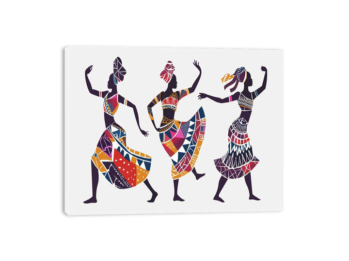 African Dance Canvas Print