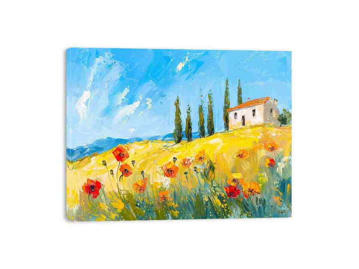 Abstract Home Canvas Print