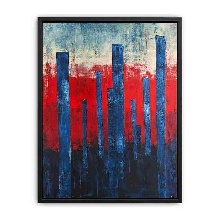 Blue Poles  Painting