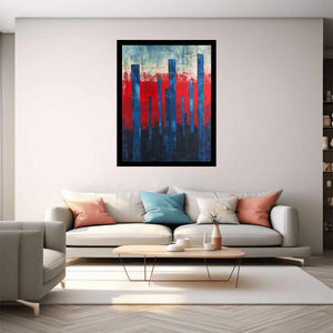 Blue Poles