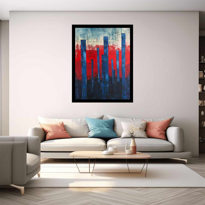 Blue Poles 