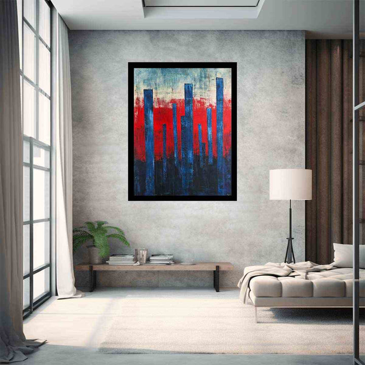 Blue Poles 