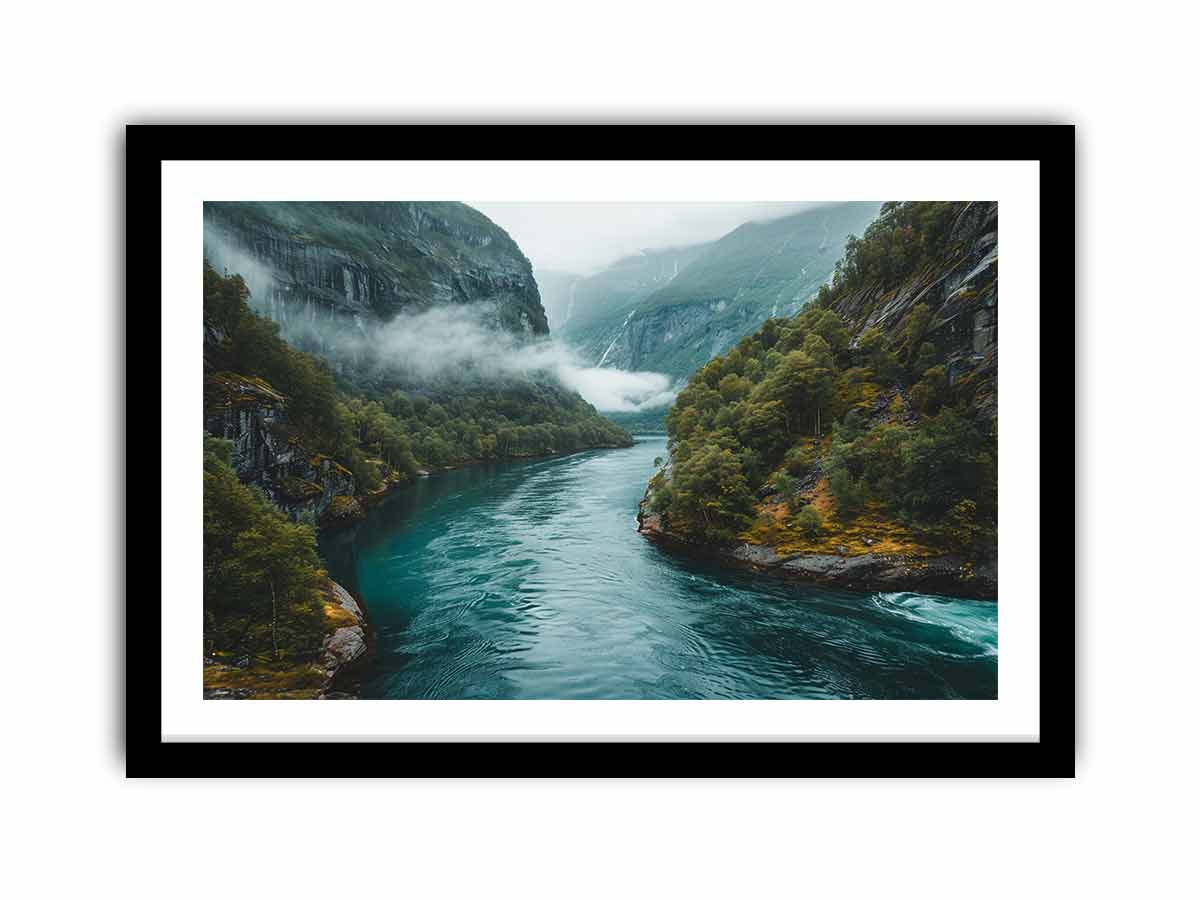 Wild Canyon  Art Print
