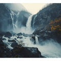 Langfoss Waterfall