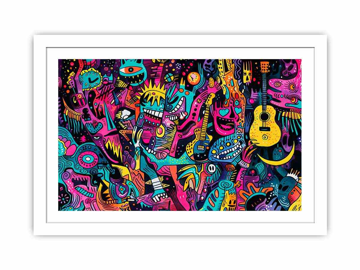 Music of Life Streched canvas