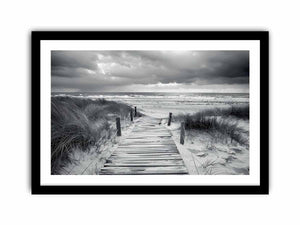 Beach Path  Art Print