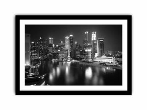 City Skyline  Art Print