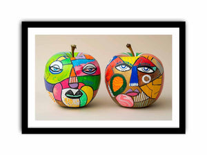 Two Apples  Art Print