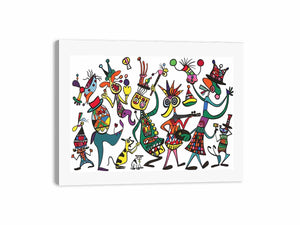 Dance Floor  Canvas Print