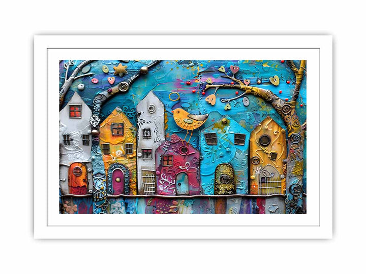 Whimsical  Streched canvas