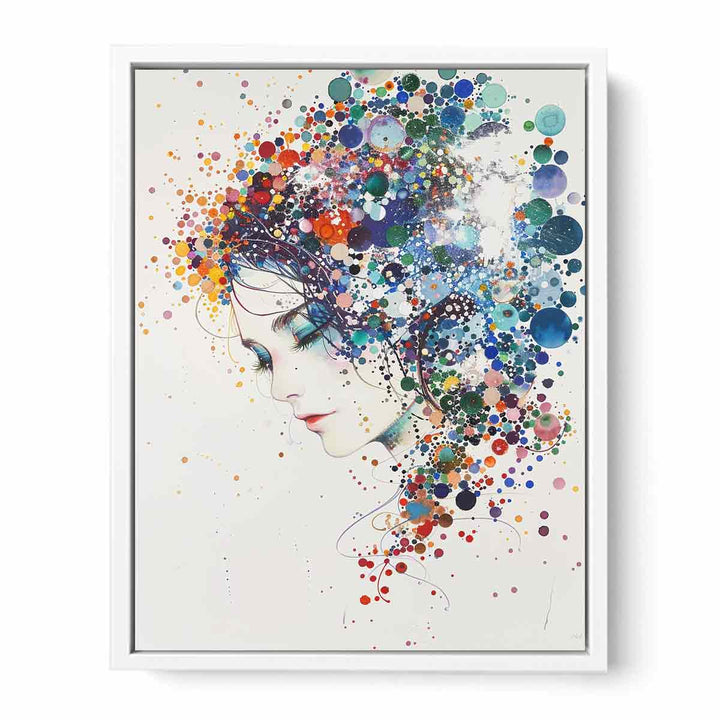 Watercolor Beauty  Framed Print