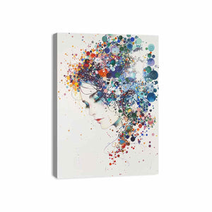 Watercolor Beauty  Canvas Print