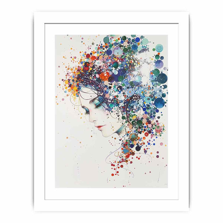 Watercolor Beauty  Streched canvas