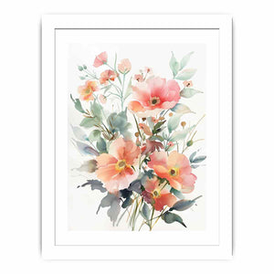 Flower Bouquet Streched canvas