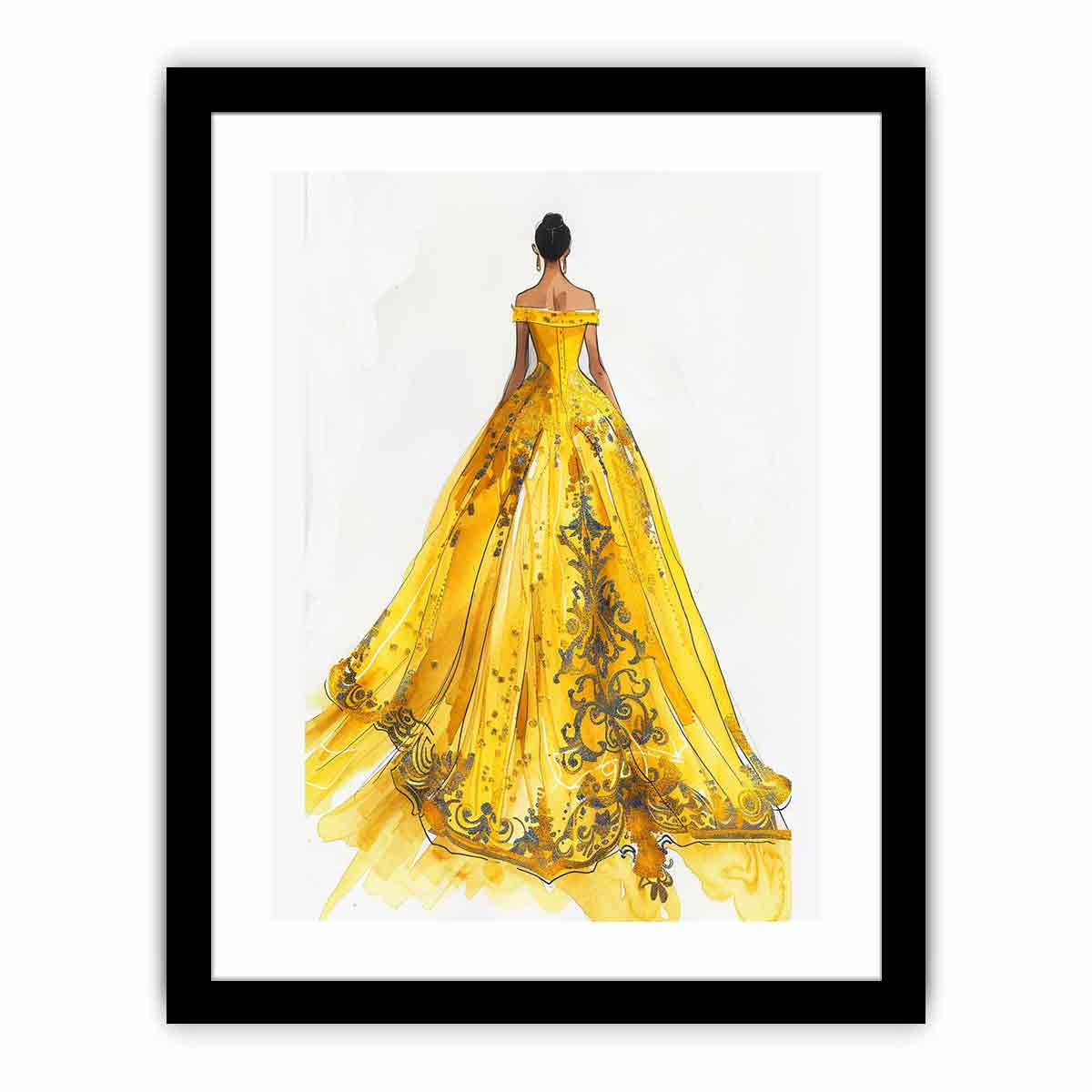Fashion Walk  Art Print