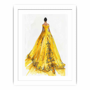 Fashion Walk Streched canvas