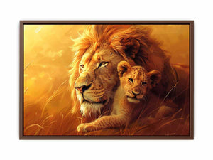 Lion Cute Baby  Poster