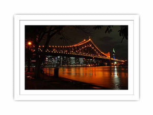 Story Bridge by Night  Streched canvas