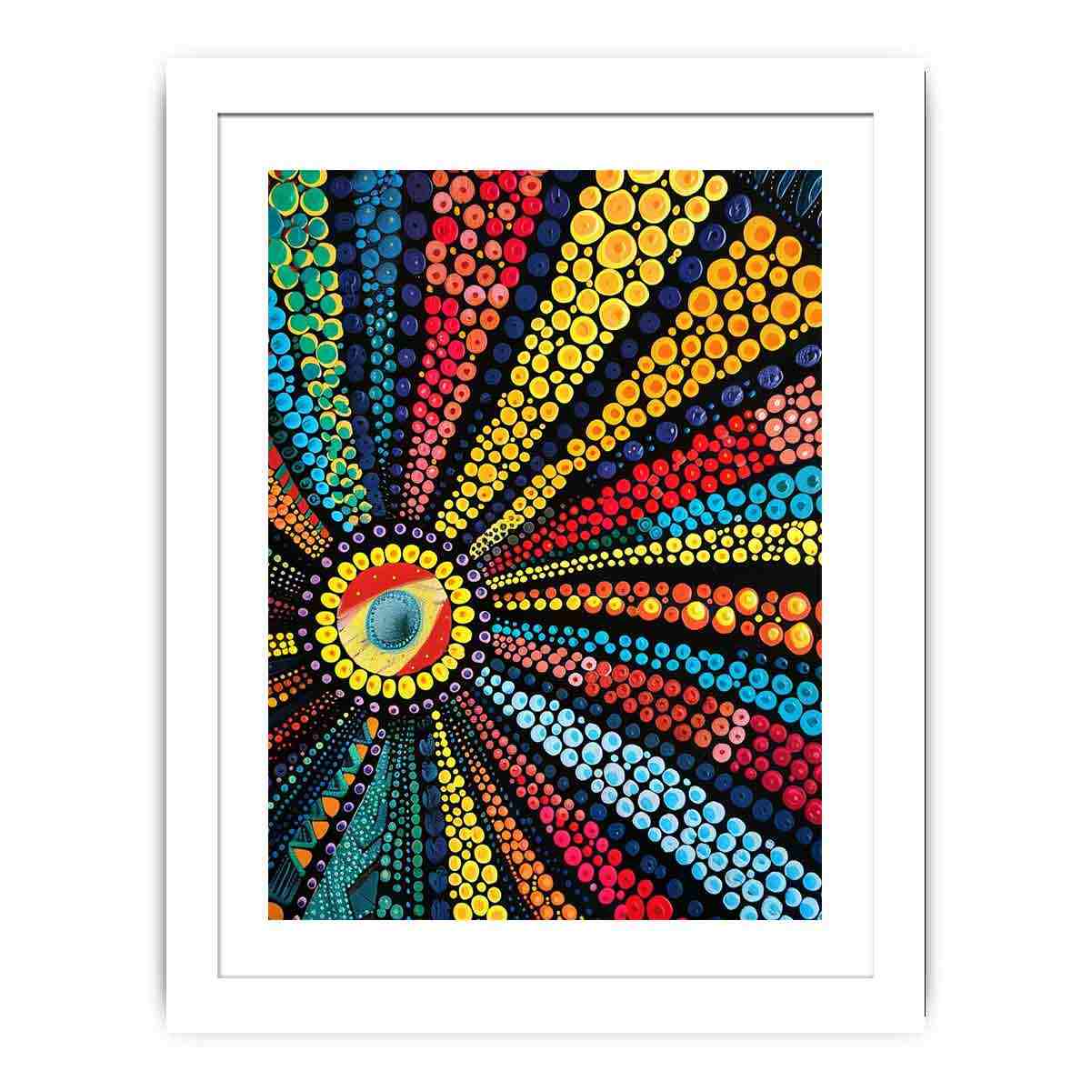 Dot Art  Streched canvas