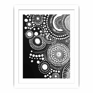 Dot Art  Streched canvas