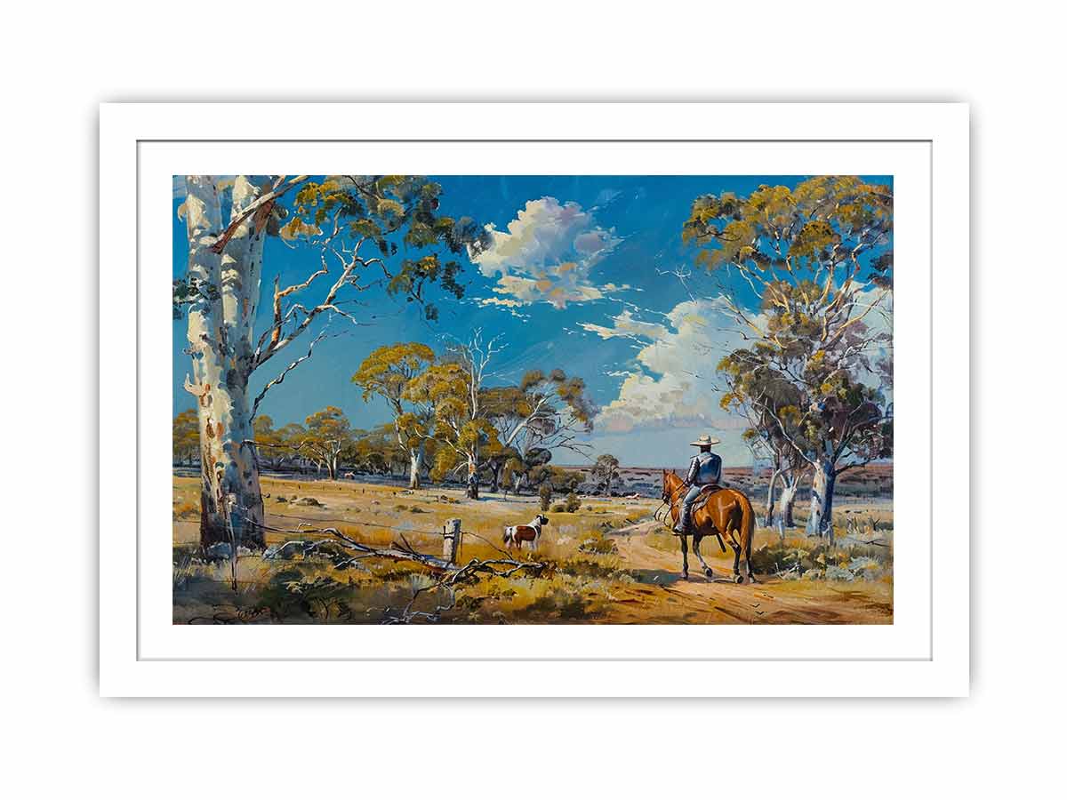Going For Ride Streched canvas