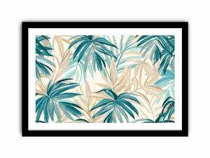 Seamless Palm  Art Print