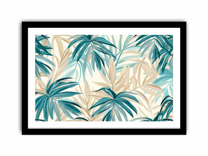 Seamless Palm  Art Print