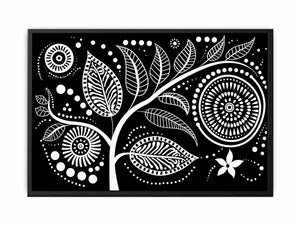 Dotted Leaves  Painting