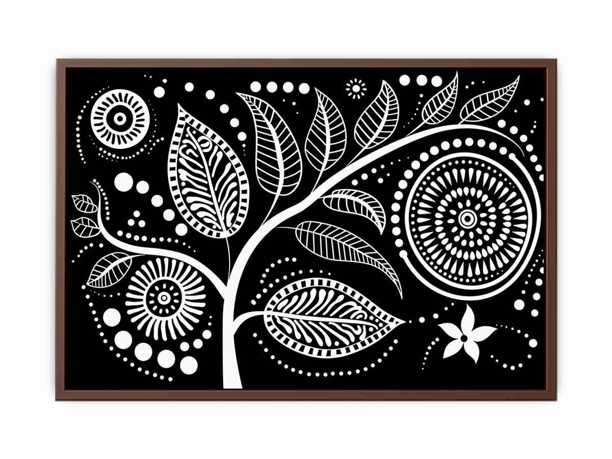 Dotted Leaves  Poster