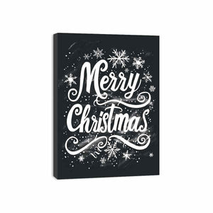 Merry Christmas Canvas Print