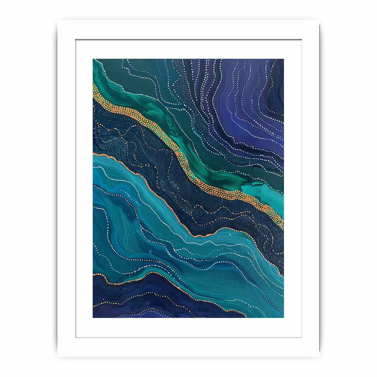 River  Streched canvas