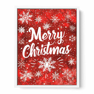 Merry Christmas Framed Print