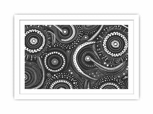 Dot Pattern Streched canvas