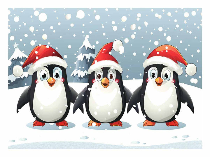 Three Penguins