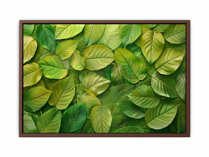 Green Leaves   Poster