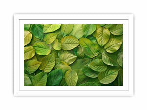 Green Leaves  Streched canvas