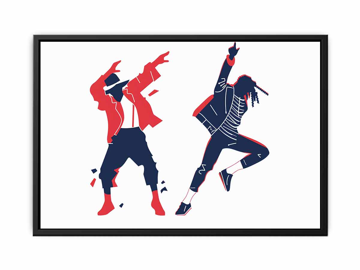 Two  Silhouettes  Painting