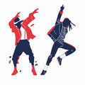 Two  Silhouettes