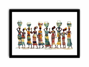 Going for Water  Art Print