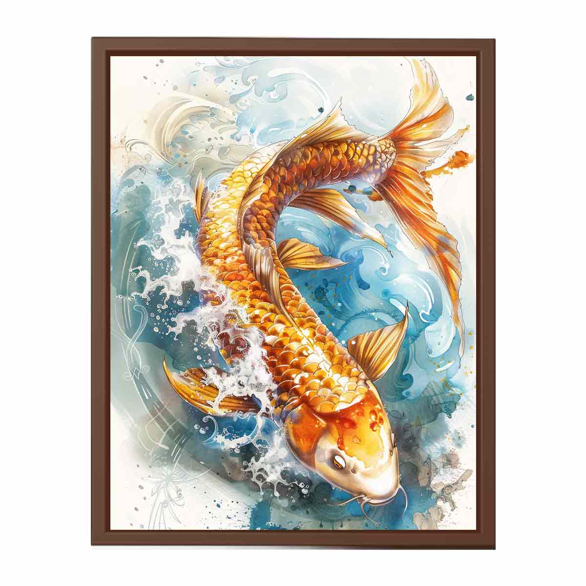 Lucky Koi  Poster