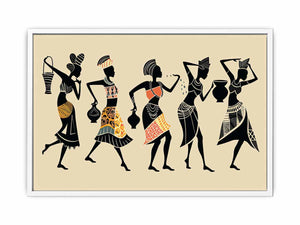 Dance in Africa  Framed Print