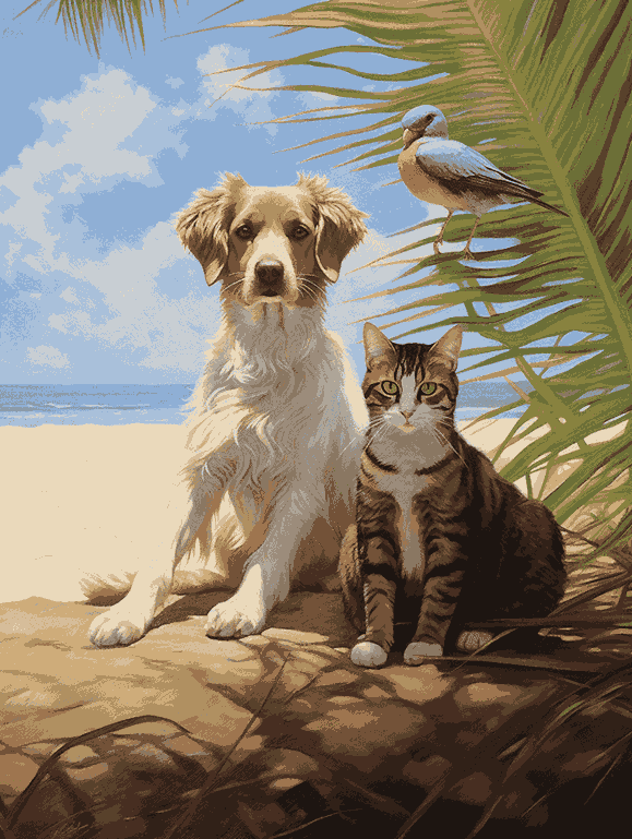 Pet Portrait Painting