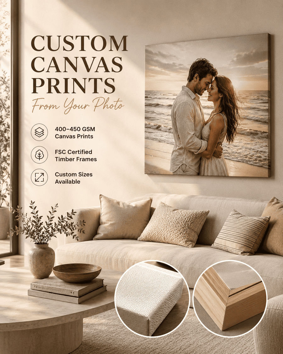 Custom Canvas Prints from Photo