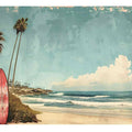 Beach Art  Painting Art Print