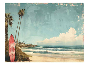 Beach Art  Painting Art Print