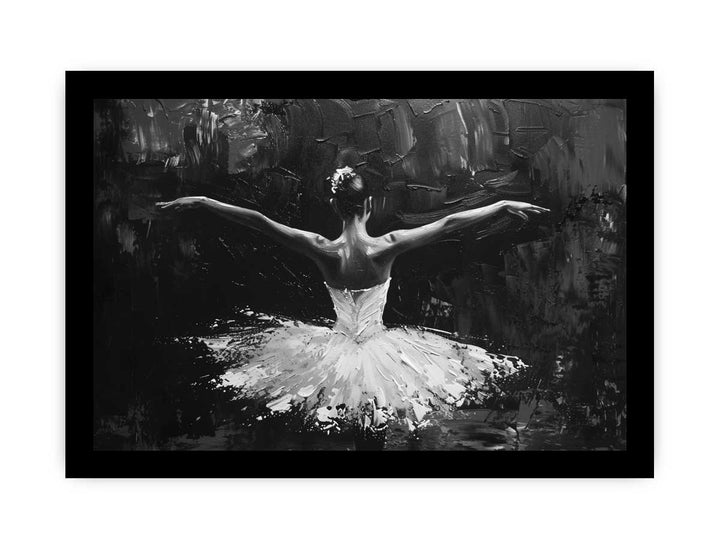Ballet Dancer framed Print