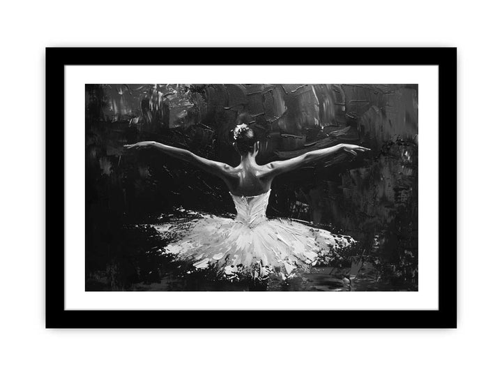 Ballet Dancer framed Print