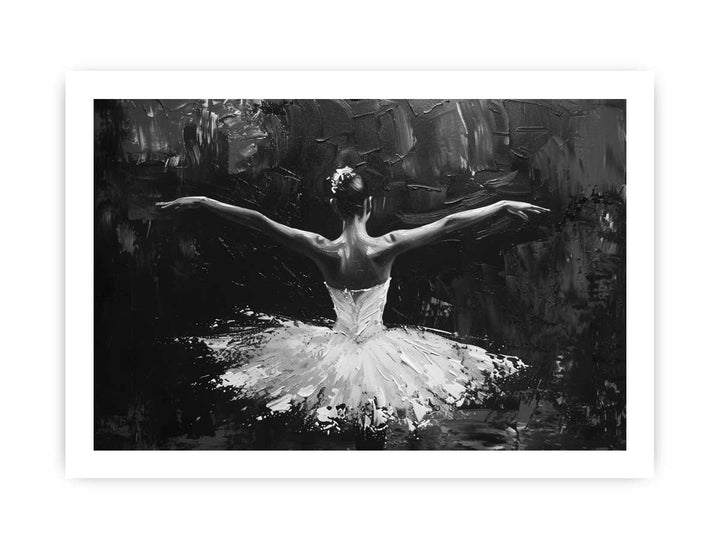 Ballet Dancer framed Print